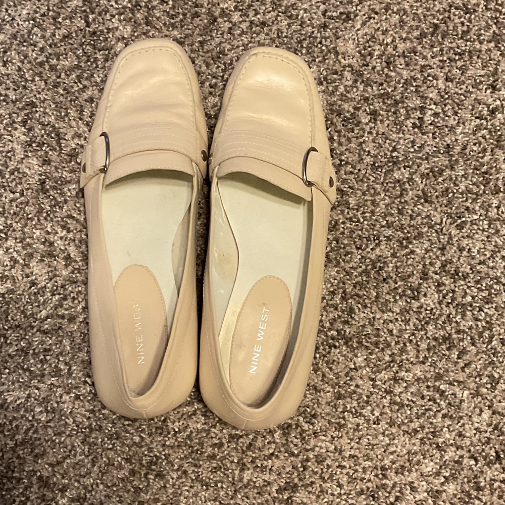 Nine West Women's Beige Loafers